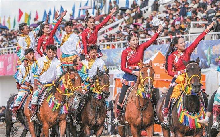 2025ལོའི་བོད་ལྗོངས་ནག་ཆུ་གྲོང་ཁྱེར་གྱི་འཆར་ཅན་རྟ་རྒྱུག་དུས་ཆེན་འགོ་ཚུགས་པ།