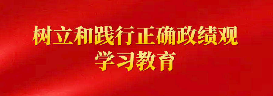 树立和践行正确政绩观学习教育